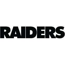 Oakland Raiders Wordmark Logo 1995 - 2019