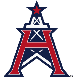 Houston Roughnecks Alternate Logo 2020 - 2023