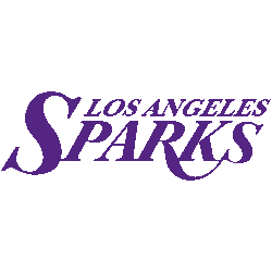 Los Angeles Sparks Wordmark Logo 2021 - Present