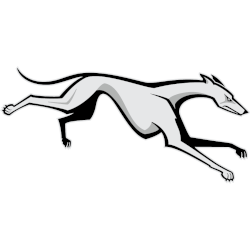 Loyola-Maryland Greyhounds Alternate Logo 2004 - 2009